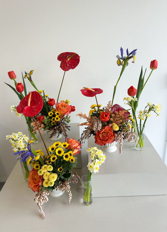 Party Florals - The Midi